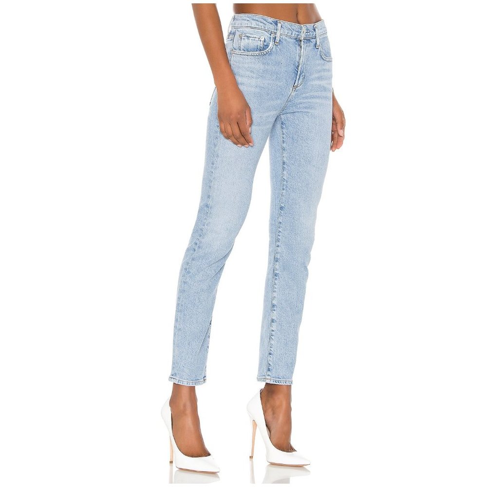 AGOLDE Toni Mid Rise Skinny Jeans In Daylight
